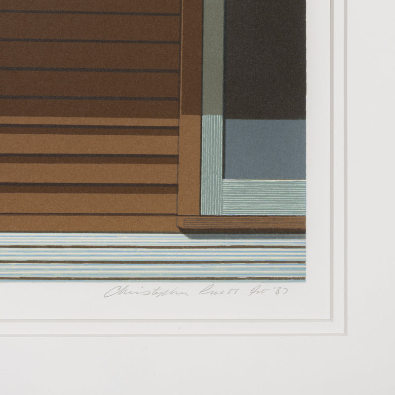 christopher pratt summer in the south east limited edition print 1987 Mary Pratt canadian artists collect pratt buy pratt sell pratt cottage country artwork summer cabin affordable pratt prints