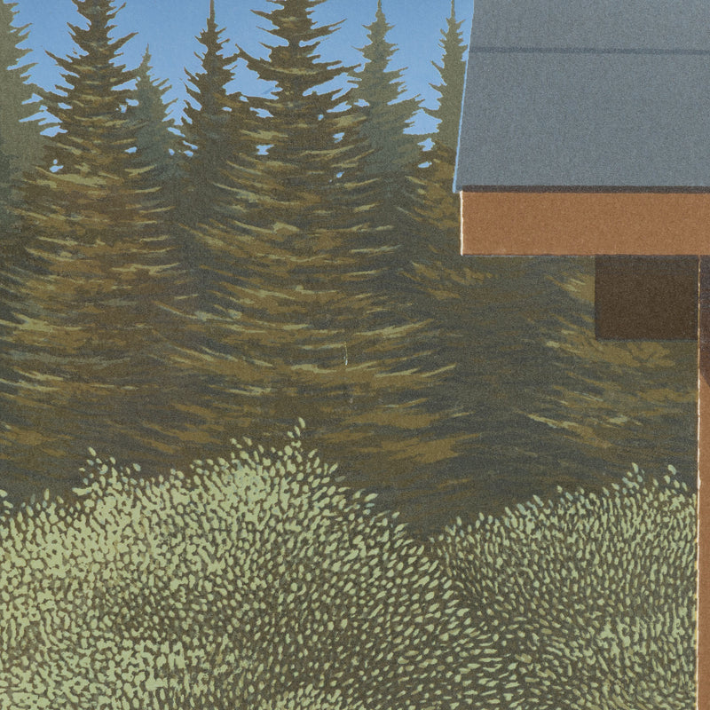 christopher pratt summer in the south east limited edition print 1987 Mary Pratt canadian artists collect pratt buy pratt sell pratt cottage country artwork summer cabin affordable pratt prints