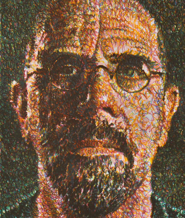 chuck close self-portrait lincoln center 2007 limited edition print edition lithograph and screenprint work on paper collect chuck close american artist buy chuck close artwork sell chuck close artwork 
