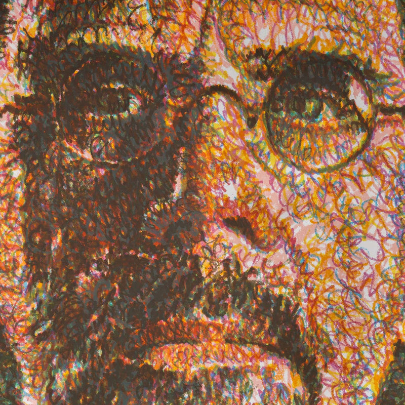 chuck close self-portrait lincoln center 2007 limited edition print edition lithograph and screenprint work on paper collect chuck close american artist buy chuck close artwork sell chuck close artwork 