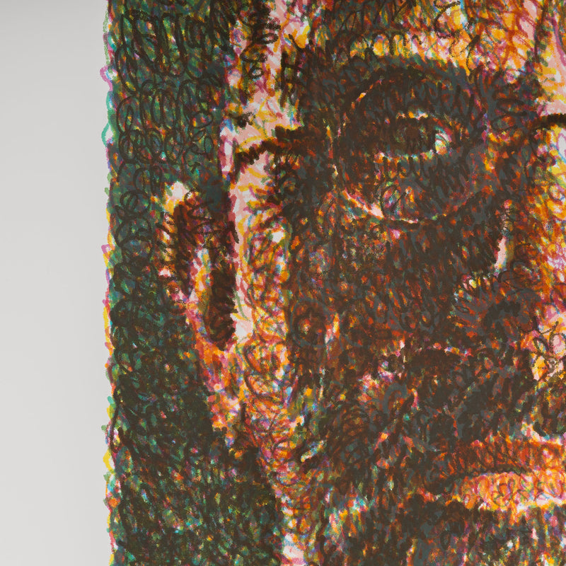 chuck close self-portrait lincoln center 2007 limited edition print edition lithograph and screenprint work on paper collect chuck close american artist buy chuck close artwork sell chuck close artwork 