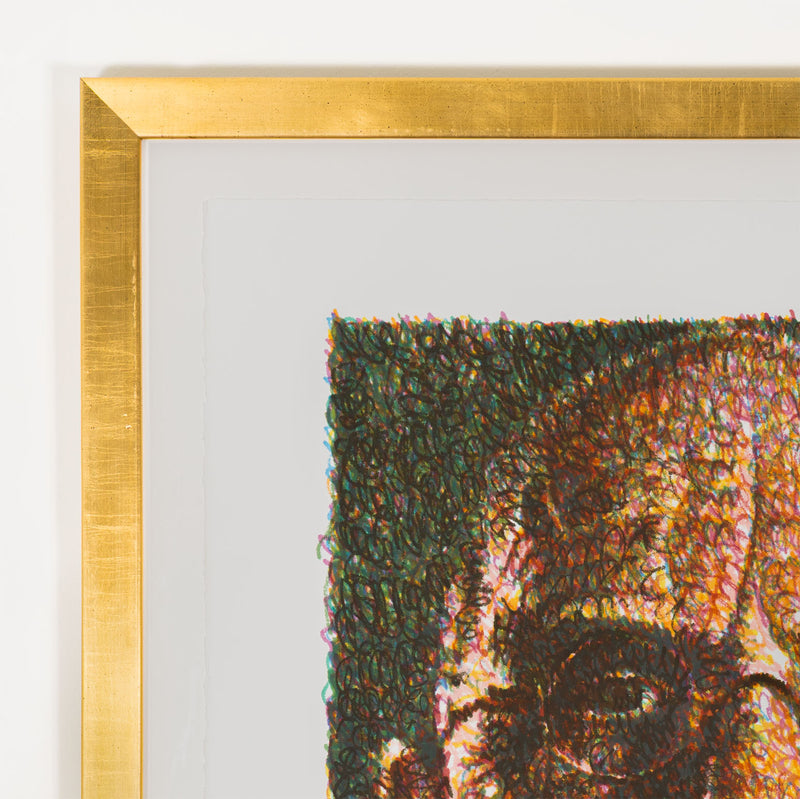 chuck close self-portrait lincoln center 2007 limited edition print edition lithograph and screenprint work on paper collect chuck close american artist buy chuck close artwork sell chuck close artwork 