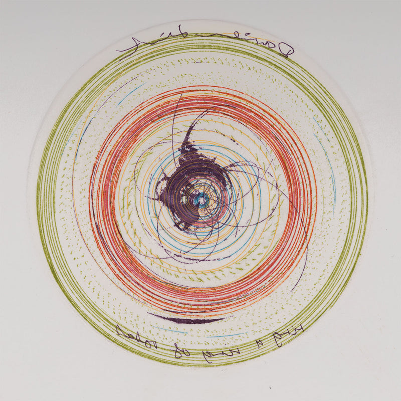 DAMIEN HIRST "RING-A-RING OF ROSES" ETCHING, 2002