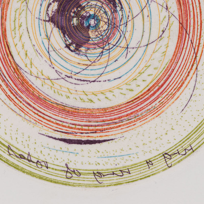 DAMIEN HIRST "RING-A-RING OF ROSES" ETCHING, 2002