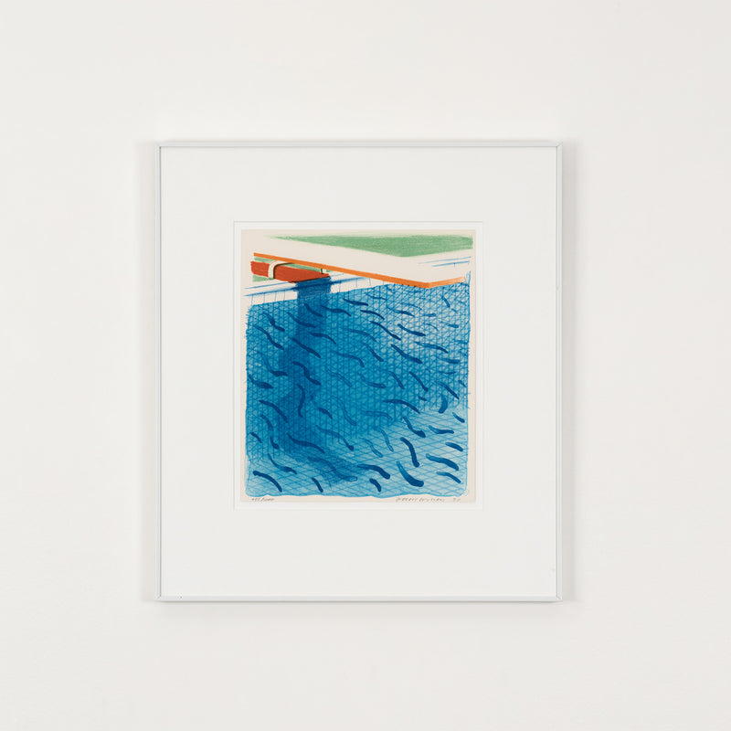 DAVID HOCKNEY "PAPER POOLS" 1980