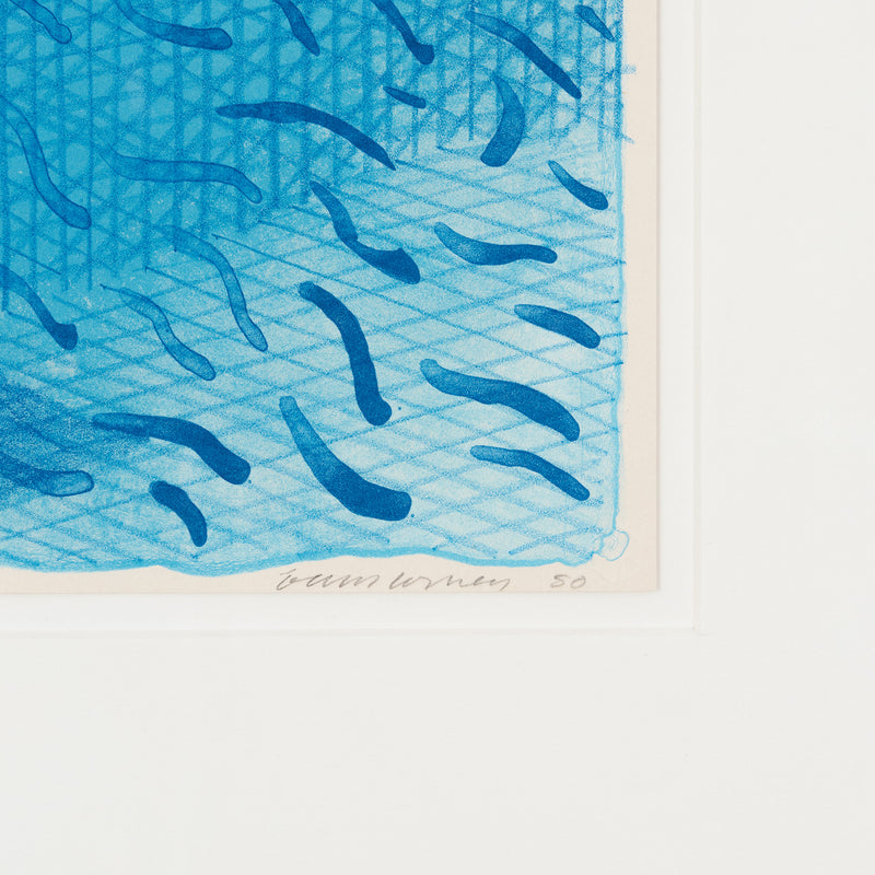 DAVID HOCKNEY "PAPER POOLS" 1980