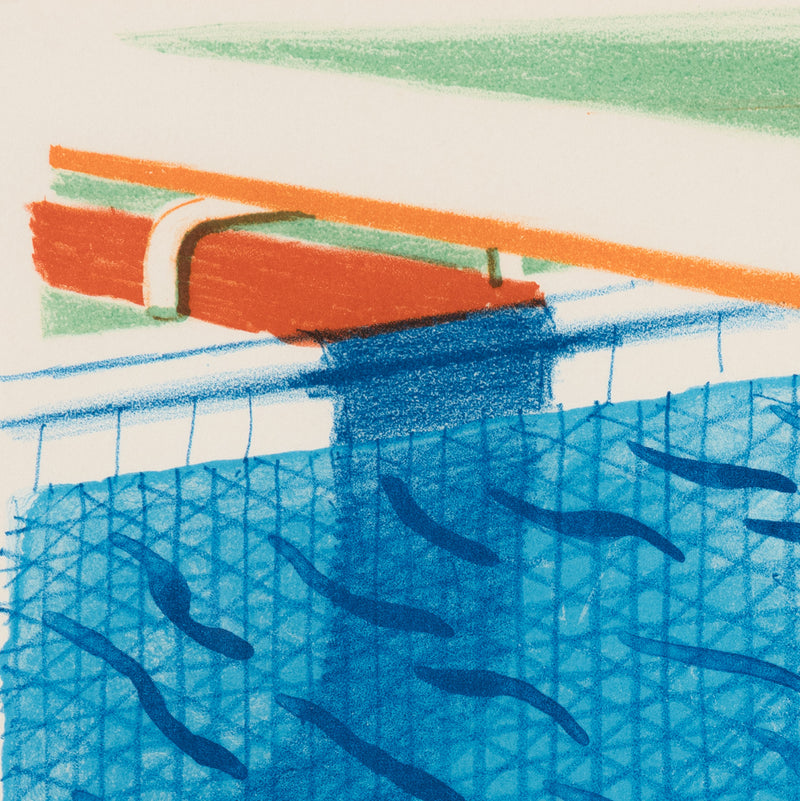 DAVID HOCKNEY "PAPER POOLS" 1980