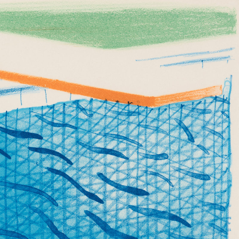 DAVID HOCKNEY "PAPER POOLS" 1980