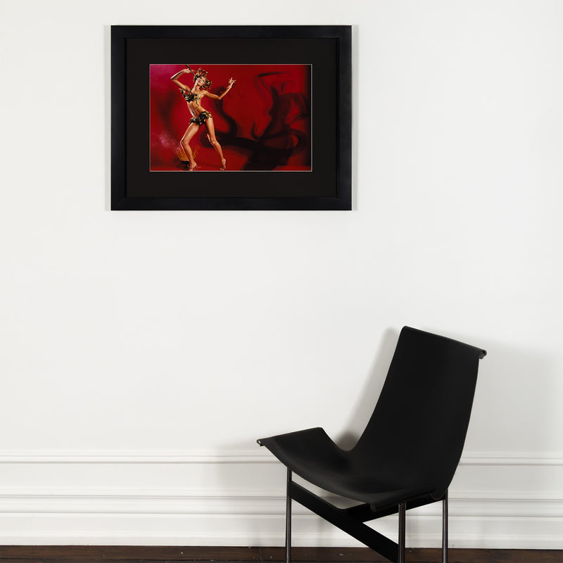 david lachapelle gisele as snake charmer bunchen celebrity photography pop art cobra snake shadow surreal photography 2000 red snake image photo picture iconic american photographer iconic supermodel gisele photography 