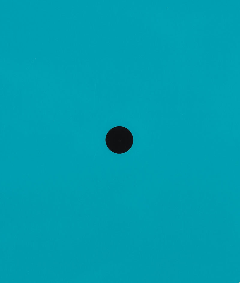 DONALD SULTAN "AQUA TRUMPET" SCREENPRINT, 2011