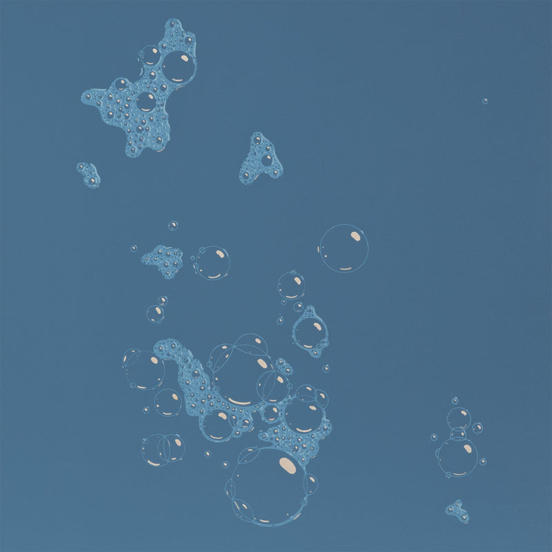 ED RUSCHA "BLUE SUDS" SCREENPRINT, 1971