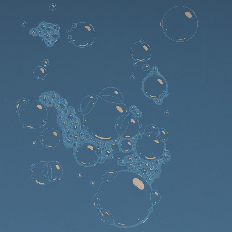 ED RUSCHA "BLUE SUDS" SCREENPRINT, 1971