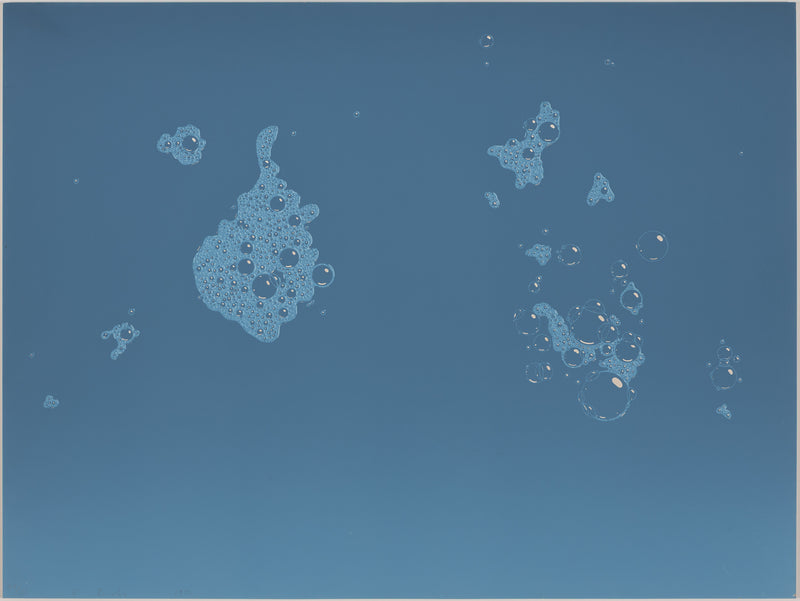 ED RUSCHA "BLUE SUDS" SCREENPRINT, 1971