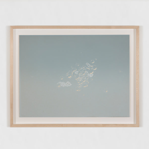 ED RUSCHA "GREY SUDS" SCREENPRINT, 1971