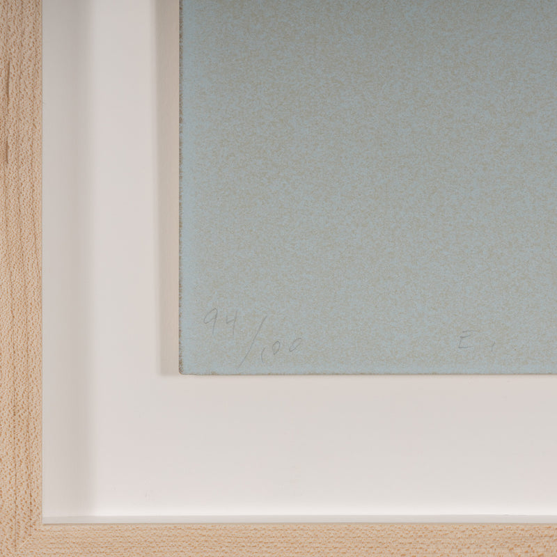 ED RUSCHA "GREY SUDS" SCREENPRINT, 1971
