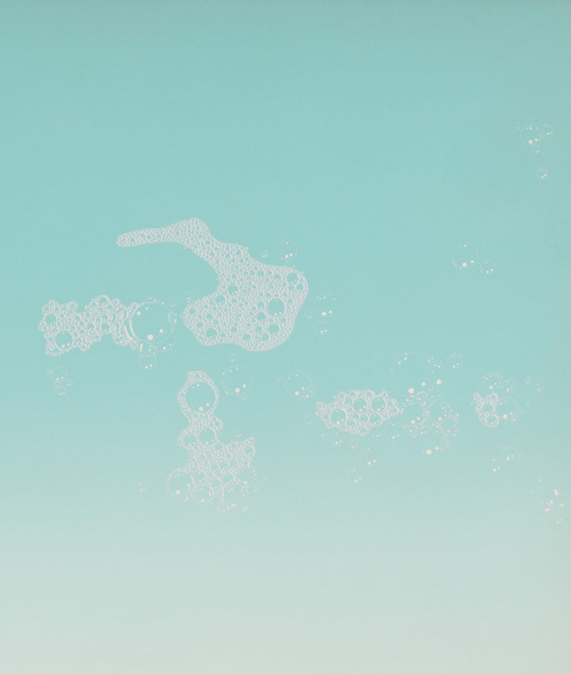 ed rusha green suds suds series turquoise suds screenprint silkscreen serigraph limited edition 1971 printmaking pop art california los angeles 1970s iconic american artist 