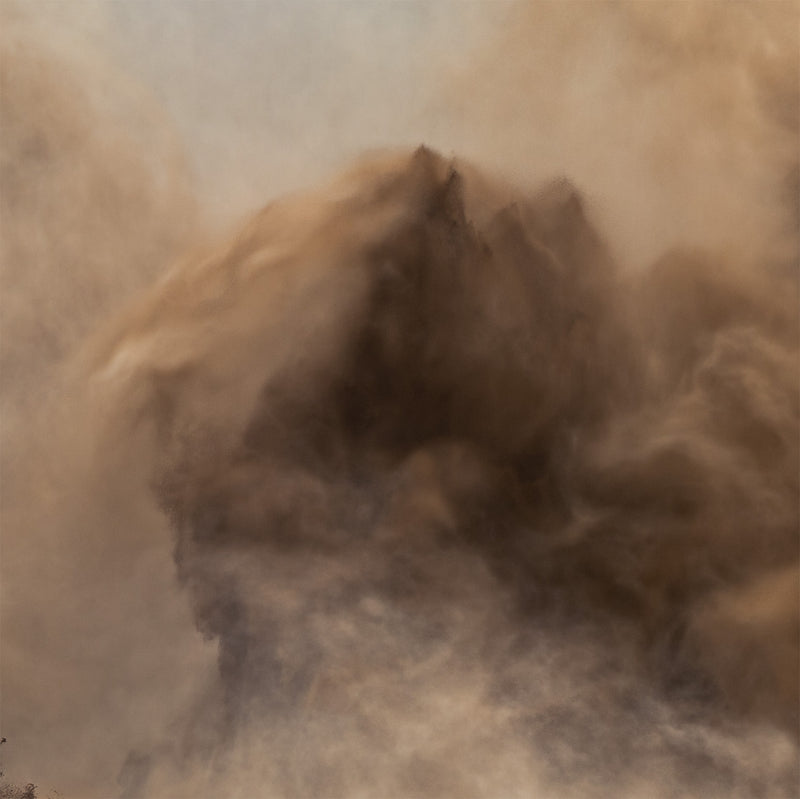 Edward Burtynsky Xiaolangdi Dam #2, Yellow River, Henan Province, China, 2011 photograph limited edition water project chinese photos documentation otherworldly mist spray stunning canadian photographer canadian artist collect edward burtynsky sell edward burtynsky buy edward burtynsky