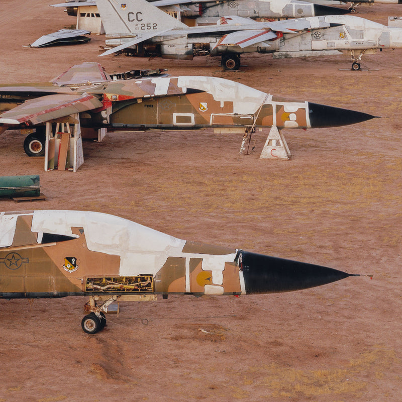 Edward Burtynsky AMARC #3 Davis-Monthan AFB Tucson Arizona 2006 6/9 edition of 9 photograph 39 Megapixel Digital Capture 2006 Digital Chromogenic Colour Print 39x49 inches military US Military ARMY American Military Air force scrapyard global warming climate change contemporary artist contemporary photography large burtynsky