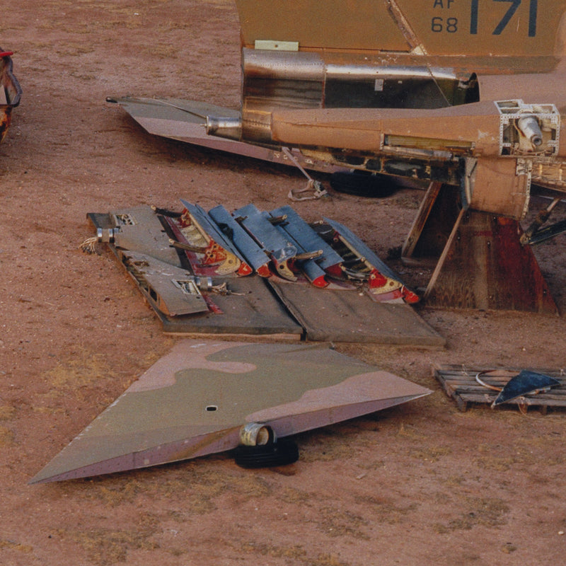 Edward Burtynsky AMARC #3 Davis-Monthan AFB Tucson Arizona 2006 6/9 edition of 9 photograph 39 Megapixel Digital Capture 2006 Digital Chromogenic Colour Print 39x49 inches military US Military ARMY American Military Air force scrapyard global warming climate change contemporary artist contemporary photography large burtynsky