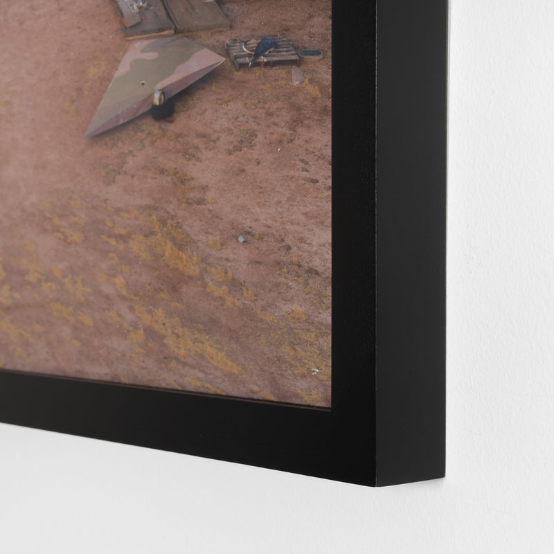 Edward Burtynsky AMARC #3 Davis-Monthan AFB Tucson Arizona 2006 6/9 edition of 9 photograph 39 Megapixel Digital Capture 2006 Digital Chromogenic Colour Print 39x49 inches military US Military ARMY American Military Air force scrapyard global warming climate change contemporary artist contemporary photography large burtynsky