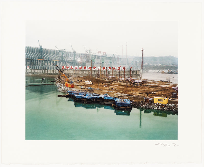 EDWARD BURTYNSKY "DAM #1 YENGTZE RIVER, CHINA" 2003