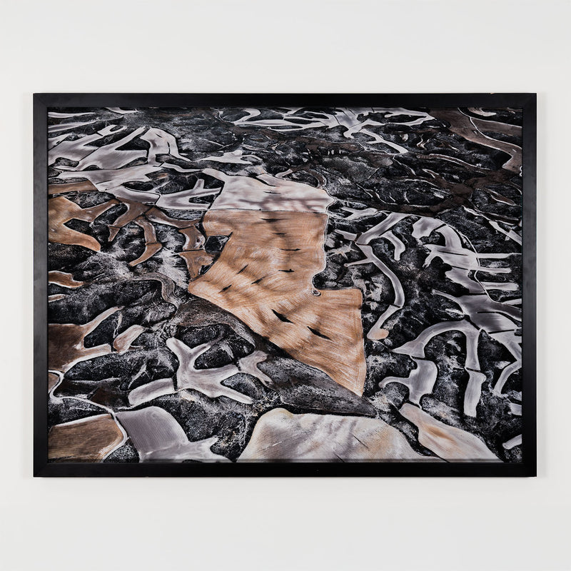 edward burtynsky ed dryland farming aerial view spain photographer photography canadian monegros county aragon spain #25 iconic environmental climate change artwork photograph 