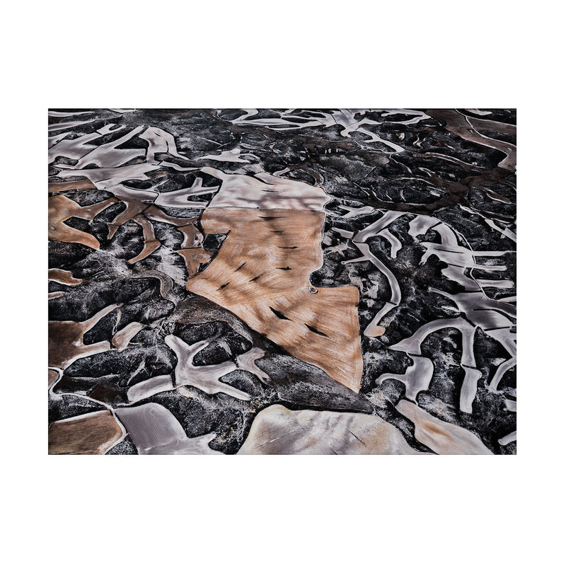edward burtynsky ed dryland farming aerial view spain photographer photography canadian monegros county aragon spain #25 iconic environmental climate change artwork photograph 
