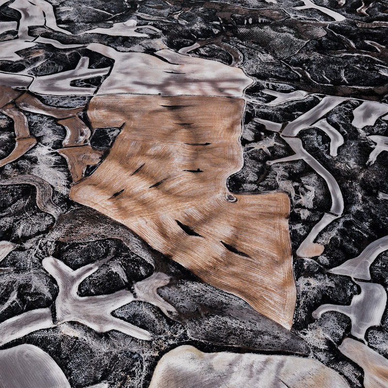 edward burtynsky ed dryland farming aerial view spain photographer photography canadian monegros county aragon spain #25 iconic environmental climate change artwork photograph 