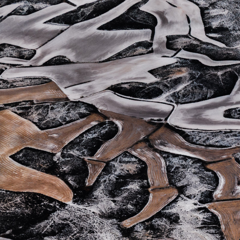 edward burtynsky ed dryland farming aerial view spain photographer photography canadian monegros county aragon spain #25 iconic environmental climate change artwork photograph 