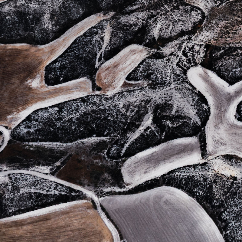 edward burtynsky ed dryland farming aerial view spain photographer photography canadian monegros county aragon spain #25 iconic environmental climate change artwork photograph 