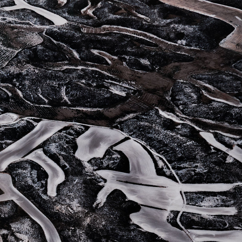 edward burtynsky ed dryland farming aerial view spain photographer photography canadian monegros county aragon spain #25 iconic environmental climate change artwork photograph 