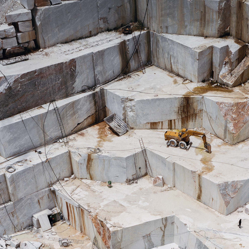Edward Burtynsky Iberia Quarries #3 large size photograph portugal contemporary photography marble quarry topographic photography documentary travel photography collect buy sell burtynsky photography artwork contemporary climate change global warming
