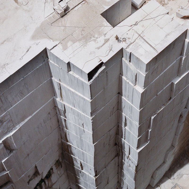 Edward Burtynsky Iberia Quarries #3 large size photograph portugal contemporary photography marble quarry topographic photography documentary travel photography collect buy sell burtynsky photography artwork contemporary climate change global warming