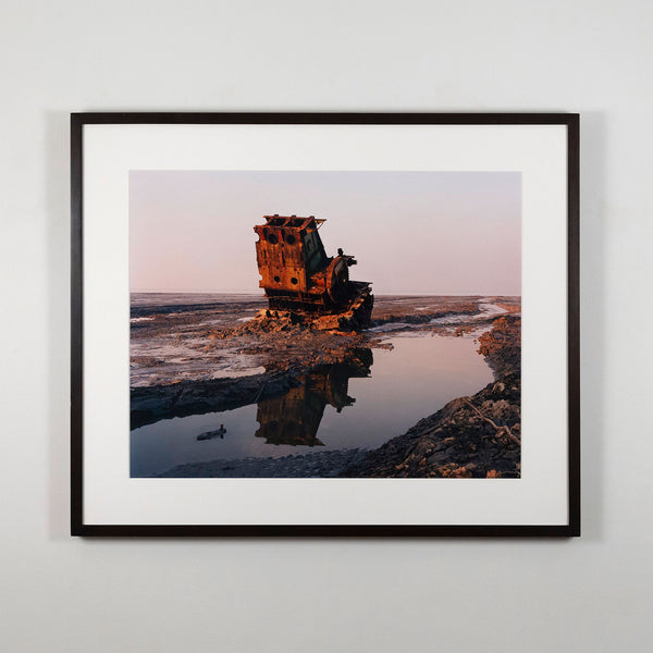 Toronto art gallery features iconic Canadian artist / photographer Edward Burtynsky. "Shipbreaking #33" showcases discarded ocean liners in Bagladesh. TThe striking and moody photograph in a distinctive palette are intriguing, disturbing, and curiously beautiful. 