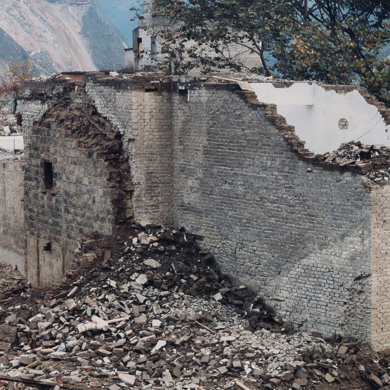 edward burtynsky three gorges dam project wushan #11 yangtze river china 2002 AP 2003 printed on kodak suproa endura paper signed canadian artist canadian photography collect early burtynsky china print framed oversize iconic burtynsky photo