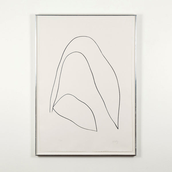 ELLSWORTH KELLY "LEAVES (FEUILLES)" LITHOGRAPH, 1964