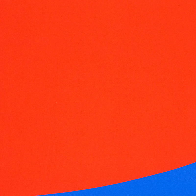 Ellsworth Kelly "Red Blue" Screenprint, 1964. 