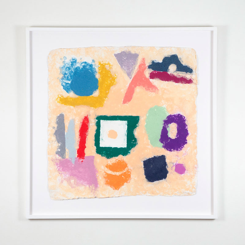 FRIEDEL DZUBAS "COLLECTIVE" MONOTYPE, 1982