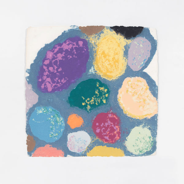 Friedel Dzubas AbEx Color Field Colour Field painter Colorfield abstract expressionist paper making papermaking printmaking print making maker cast paper pulp islands collaborative work american artists new york school 