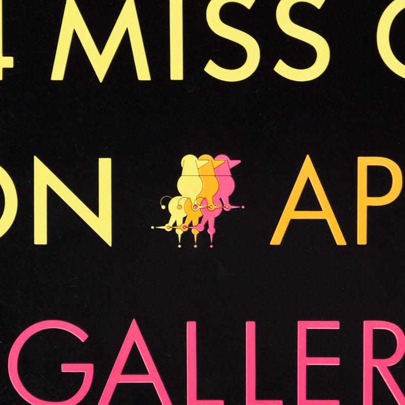 GENERAL IDEA "THE 1984 MISS GENERAL IDEA PAVILION" LITHO, 1985