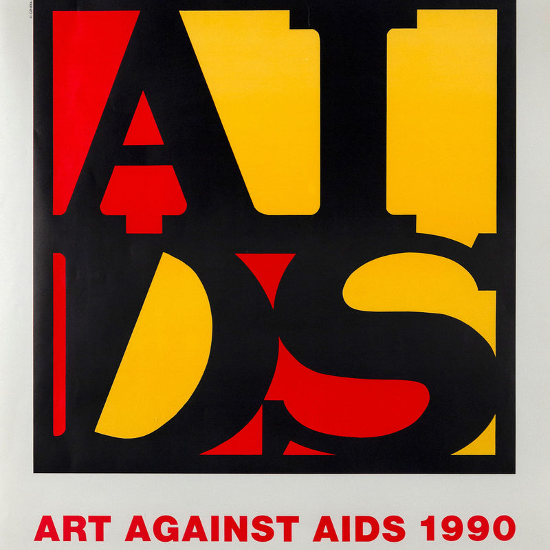 GENERAL IDEA "ART AGAINST AIDS" SILKSCREEN, 1990