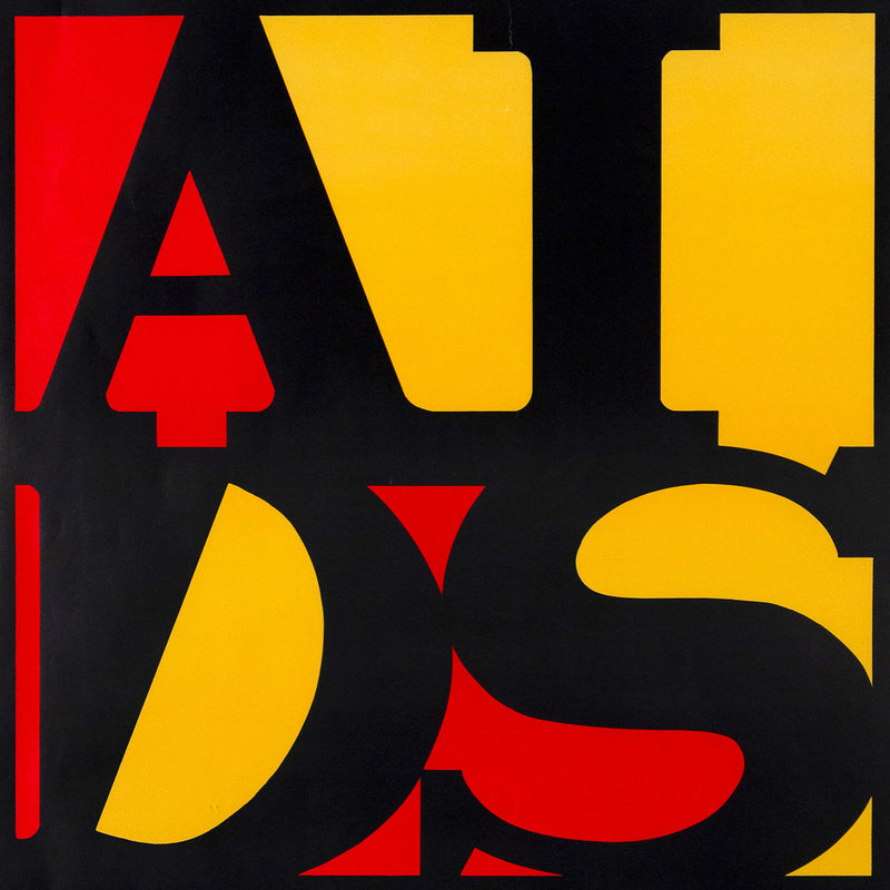 GENERAL IDEA "ART AGAINST AIDS" SILKSCREEN, 1990