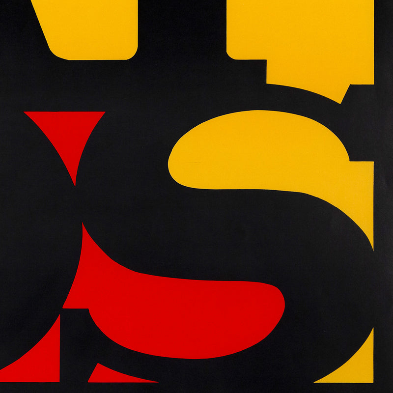 GENERAL IDEA "ART AGAINST AIDS" SILKSCREEN, 1990