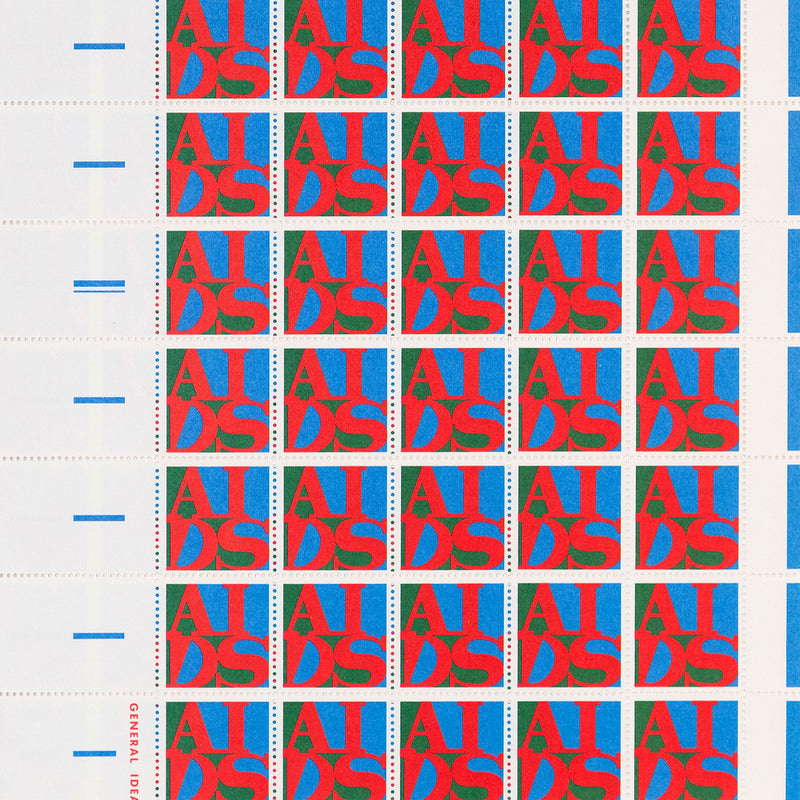 GENERAL IDEA "AIDS STAMPS", 1988