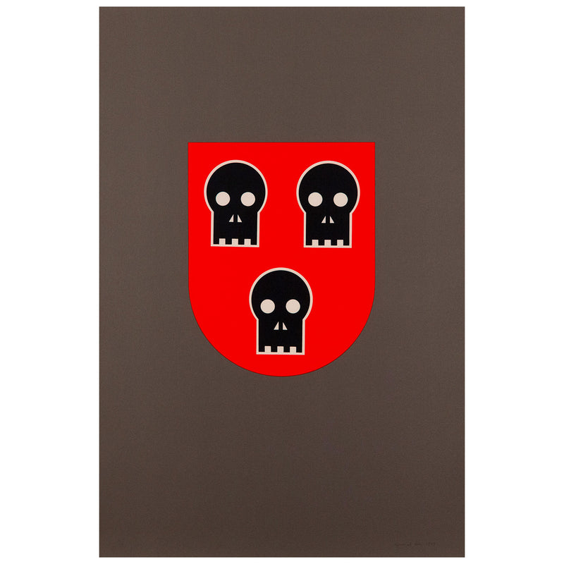GENERAL IDEA "NINE LIVES" SCREENPRINT, 1987