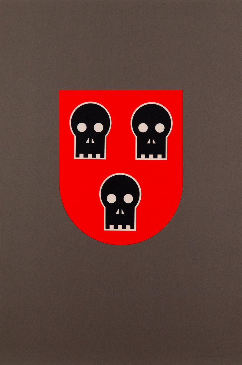 GENERAL IDEA "NINE LIVES" SCREENPRINT, 1987