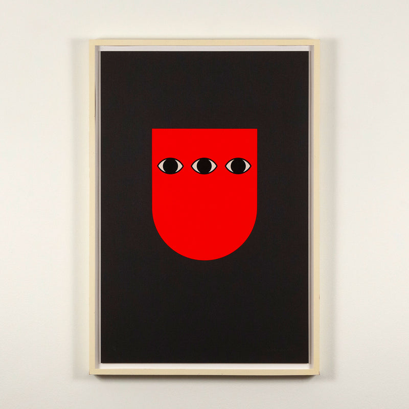 GENERAL IDEA "EYEEYE" SCREENPRINT, 1987