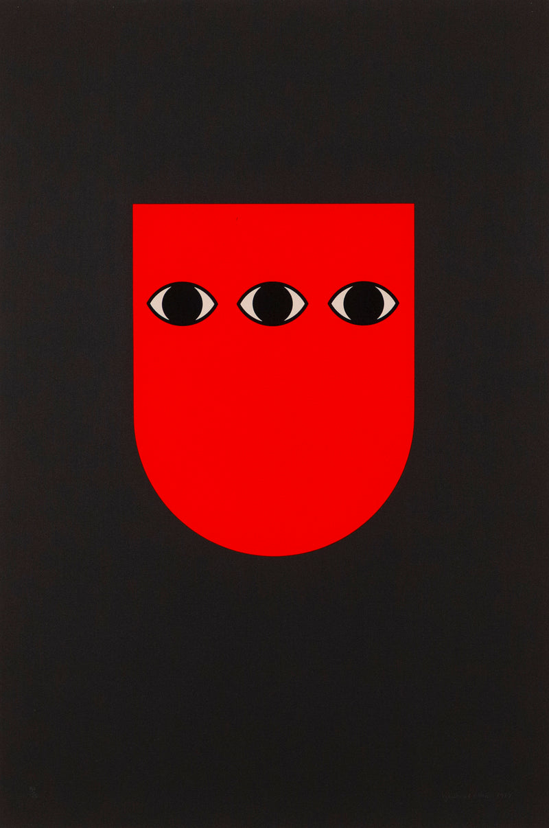 GENERAL IDEA "EYEEYE" SCREENPRINT, 1987