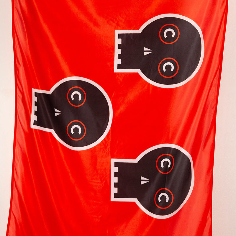 Canadian artist group General Idea "Nine Lives Flag" 1992