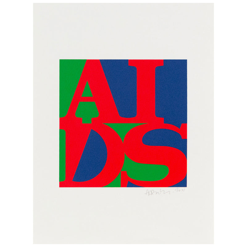 GENERAL IDEA "AIDS" SILKSCREEN, 2021